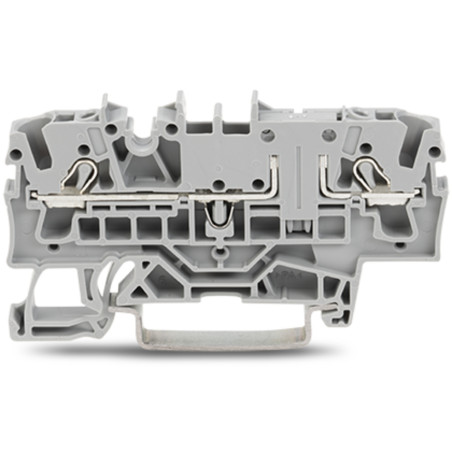 2-przewodowa złączka przelotowa 2,5 mm² szara 2002-1601