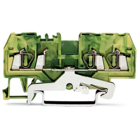 3-przewodowa złączka PE 2,5 mm², żółto-zielona 280-687