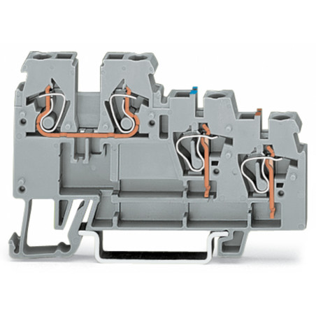 3-przewodowa złączka do czujników szara 270-560