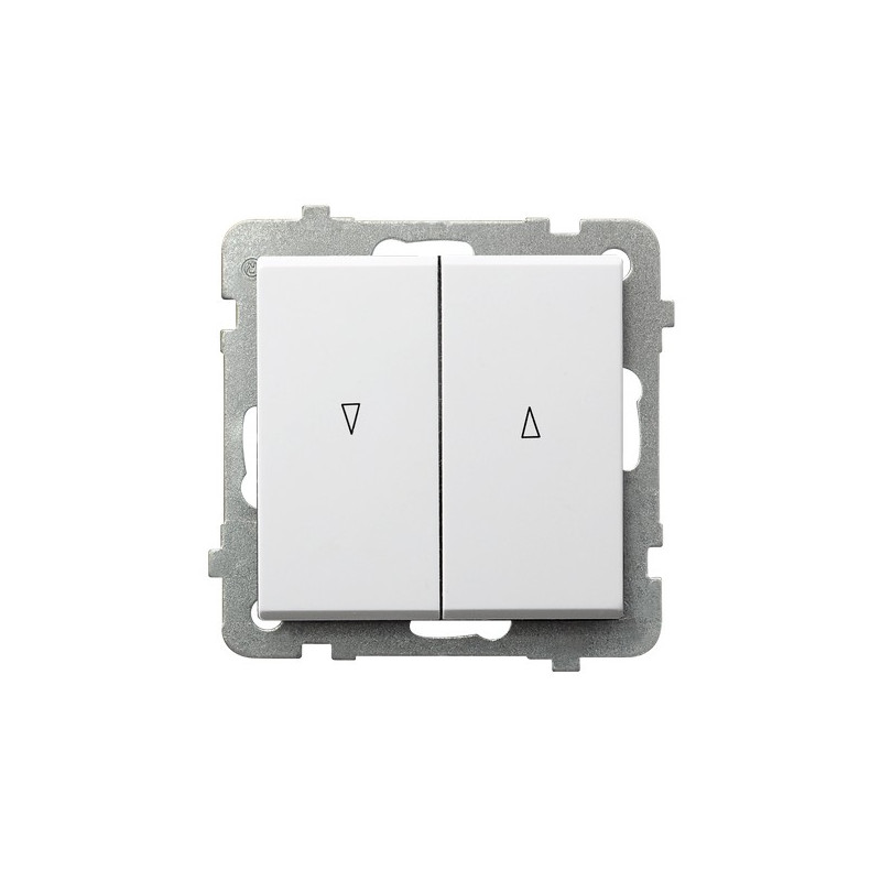 SONATA Łącznik żaluzjowy, zwierny - kolor biały