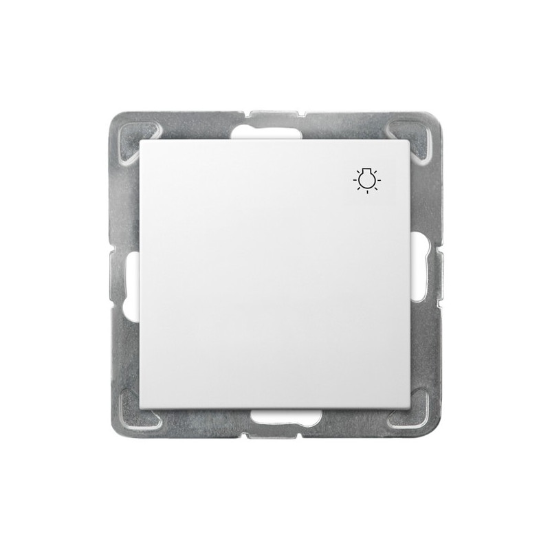 Łącznik zwierny "światło" kolor biały ŁP-5Y/m/00 IMPRESJA