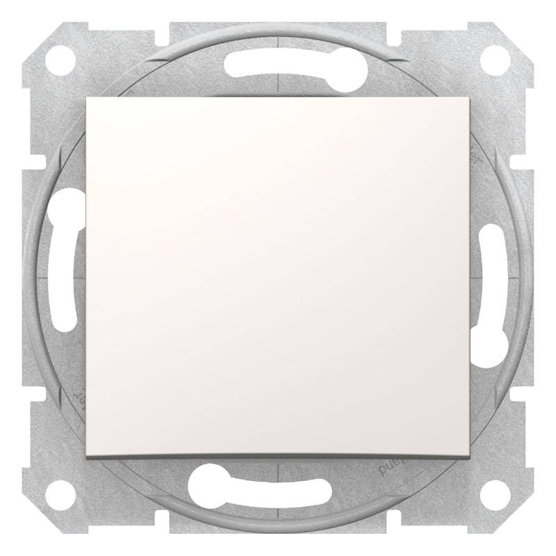 SEDNA Łącznik jednobiegunowy 10AX kremowy SDN0100123 SCHNEIDER