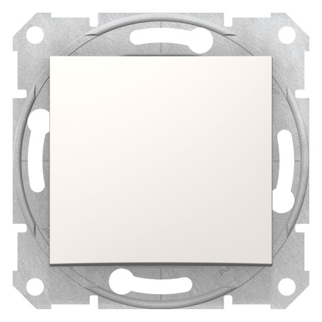 SEDNA Łącznik jednobiegunowy 10AX kremowy SDN0100123 SCHNEIDER