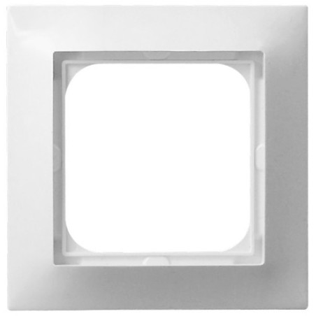 IMPRESJA Ramka pojedyncza - kolor biały