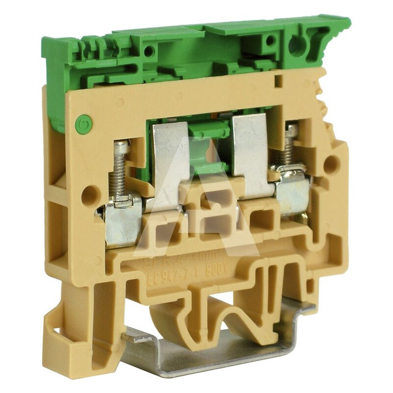 Złączka śrubowa 4mm2 bezpiecznikowe + sygnalizacja 24V SFR.4/C24 Cabur