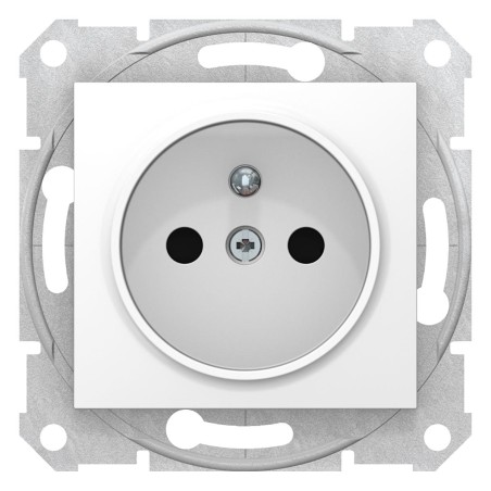 Sedna Gniazdo pojedyncze 2P+PE z przesłonami SDN2800121