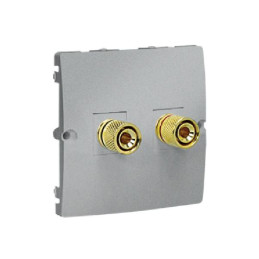 MGL2.02/26 Gn.głośnikowe uniwersalne (moduł) aluminium