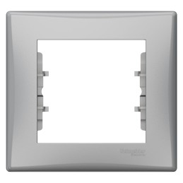 Ramka 1-krotna aluminium Sedna SDN5800160