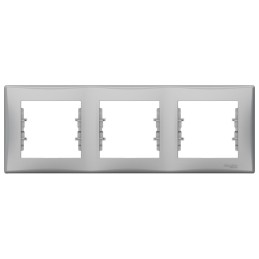 Ramka 3-krotna aluminium pozioma SDN5800560