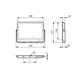 Naświetlacz PILA BVP008 50W 4000K