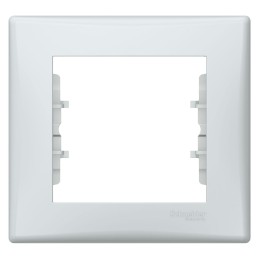Ramka 1-krotna miętowy szary Sedna SDN5800133