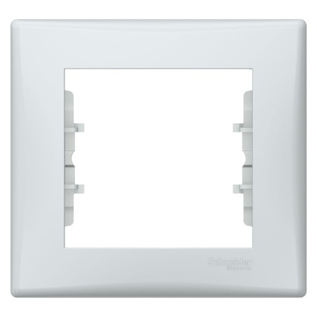 Ramka 1-krotna miętowy szary Sedna SDN5800133