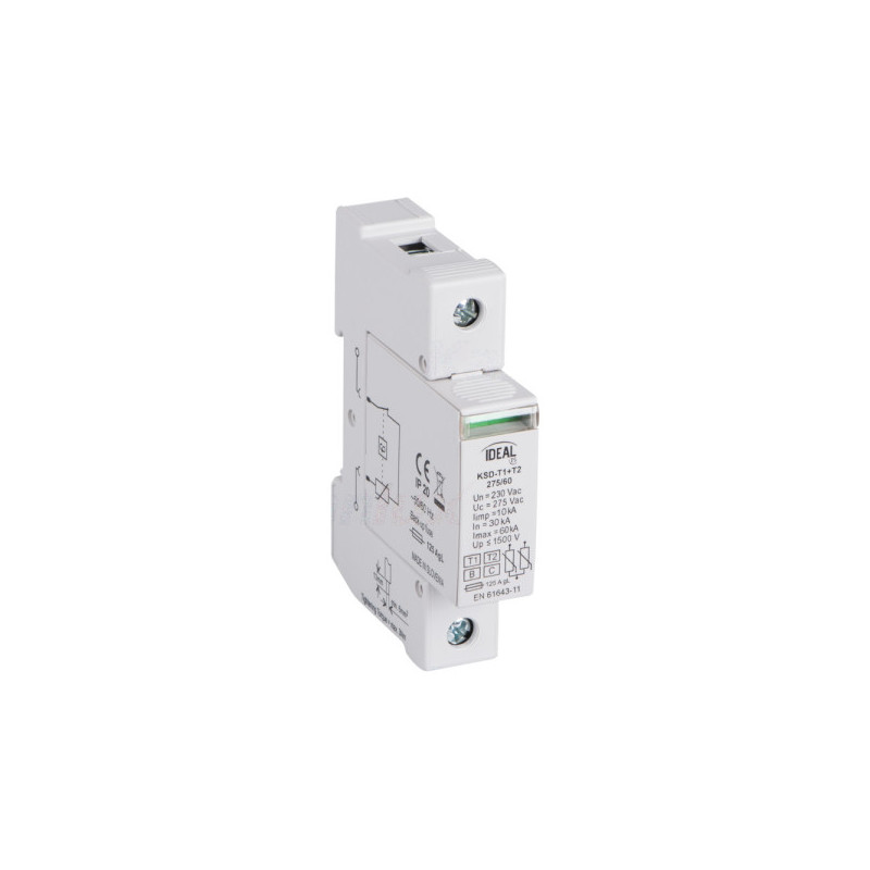 Ogranicznik przepięć KSD-T1+T2 275/60 1P
