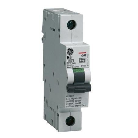 Wyłącznik nadprądowy 1P C 13A 6kA AC G61C13 674604