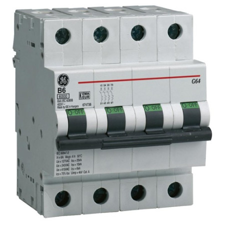 G64 C04  wył. nadprądowy 6kA [674664] S 304 C 4A