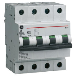 Wyłącznik nadprądowy 4P 6kA 13A G64 C13 674668