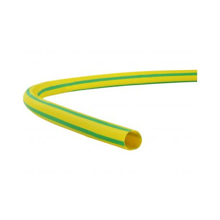 Rura termokurczliwa RCH1 8/2x1-ŻT  żółto-zielony