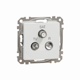 Gniazdo R/TV/SAT końcowe (4dB) białe Sedna D&E SDD111481
