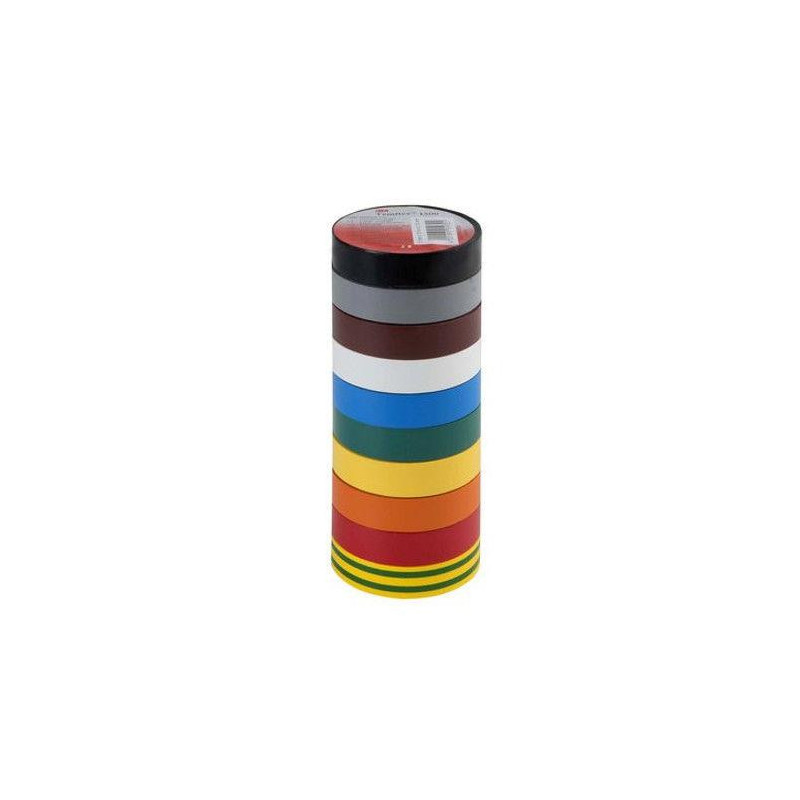 3M™ Taśma elektroizolacyjna PCW Temflex™ 1300, zielona, 19 mm x 20 m