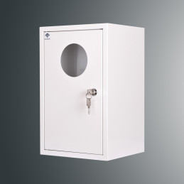 Rozdzielnica n/t licznikowa RZ 19NN O T3F 402x253x220  z okienkiem  IP30  RAL 9003