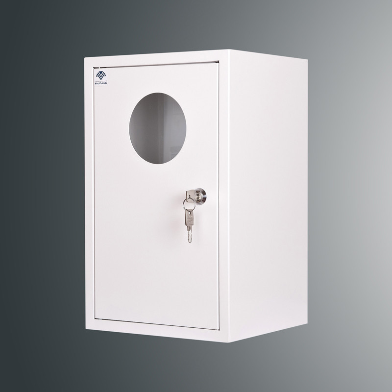 Rozdzielnica n/t licznikowa RZ 19NN O T3F 402x253x220  z okienkiem  IP30  RAL 9003