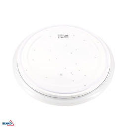 PLAFONIERA PLATO 1xE27 IP44 CZ. MIKR.