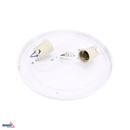 PLAFONIERA PLATO 1xE27 IP44 CZ. MIKR.