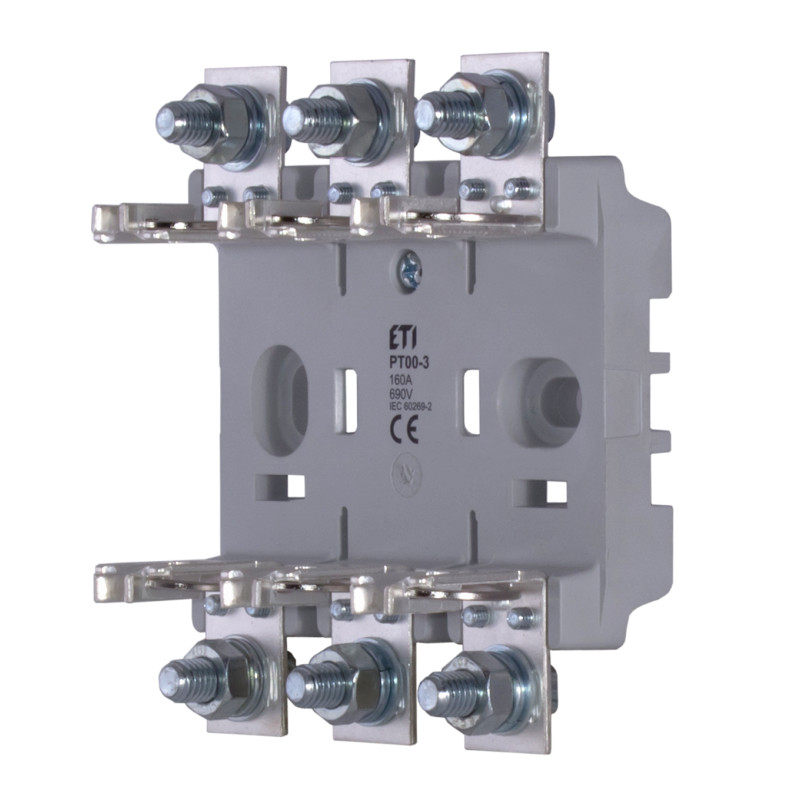 PT 00 M8-P00 3p Podstawa bezpiecznikowa NH - NH00 / 160 A / 3P / AC 690 V