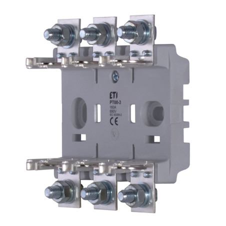 PT 00 M8-P00 3p Podstawa bezpiecznikowa NH - NH00 / 160 A / 3P / AC 690 V