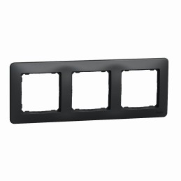 Ramka 3-krotna czarny antracyt Sedna Design SDD314803