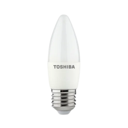 Żarówka LED TOSHIBA C37 E27 4,7W = 40W 470lm 6500K świeczka