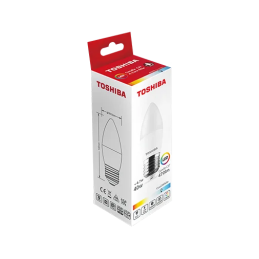 Żarówka LED TOSHIBA C37 E27 4,7W = 40W 470lm 6500K świeczka