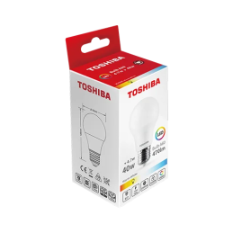 Żarówka TOSHIBA LED N_STD A60 E27 4.7W 40W 3000K