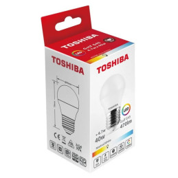 Żarówka TOSHIBA LED N_STD G45 E27 4.7W = 40W 4000K Kulka