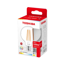 Żarówka TOSHIBA LED FILAMENT Dekoracyjna G95 E27 11W = 100W 2700K Glob
