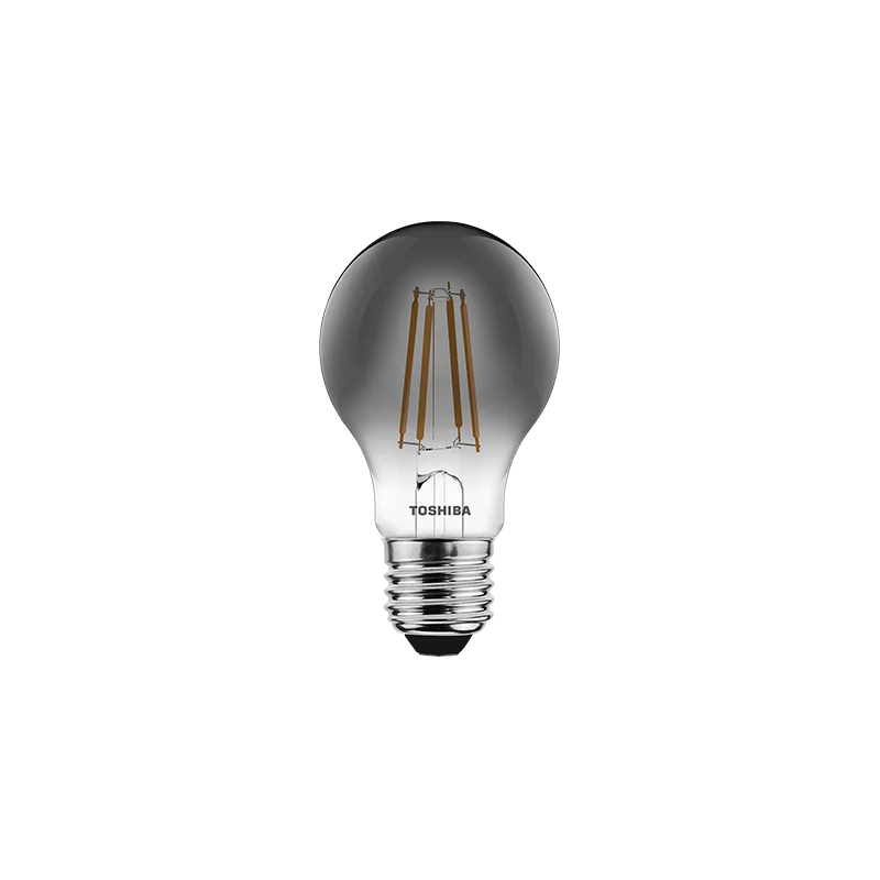 Żarówka TOSHIBA LED Filament Smoky A60 E27 4,5W = 25W 1800K Dekoracyjna