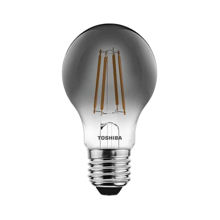 Żarówka TOSHIBA LED Filament Smoky A60 E27 4,5W = 25W 1800K Dekoracyjna