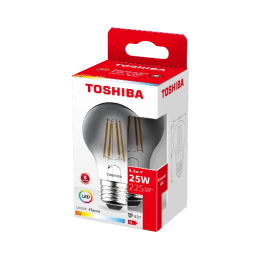 Żarówka TOSHIBA LED Filament Smoky A60 E27 4,5W = 25W 1800K Dekoracyjna