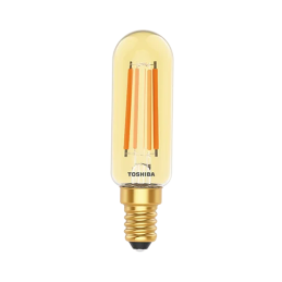 TOSHIBA LED FILAMENT Dekoracyjna (AMBER) T25 E14 4.5W 2200K Tablicowa