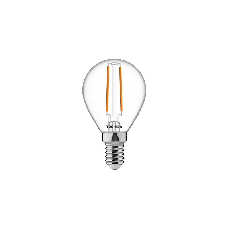 TOSHIBA LED FILAMENT Dekoracyjna G45 E14 2.5W = 25W 2700K Kulka