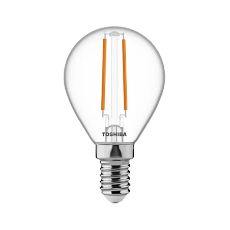 TOSHIBA LED FILAMENT Dekoracyjna G45 E14 2.5W = 25W 2700K Kulka