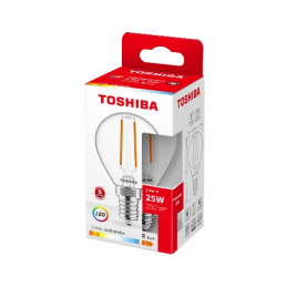TOSHIBA LED FILAMENT Dekoracyjna G45 E14 2.5W = 25W 2700K Kulka