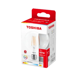 Żarówka TOSHIBA LED FILAMENT Dekoracyjna G95 E27 7W = 60W 2700K Glob
