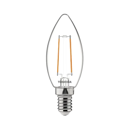 TOSHIBA LED FILAMENT Dekoracyjna C35 E14 2.5W = 25W 2700K świeczka