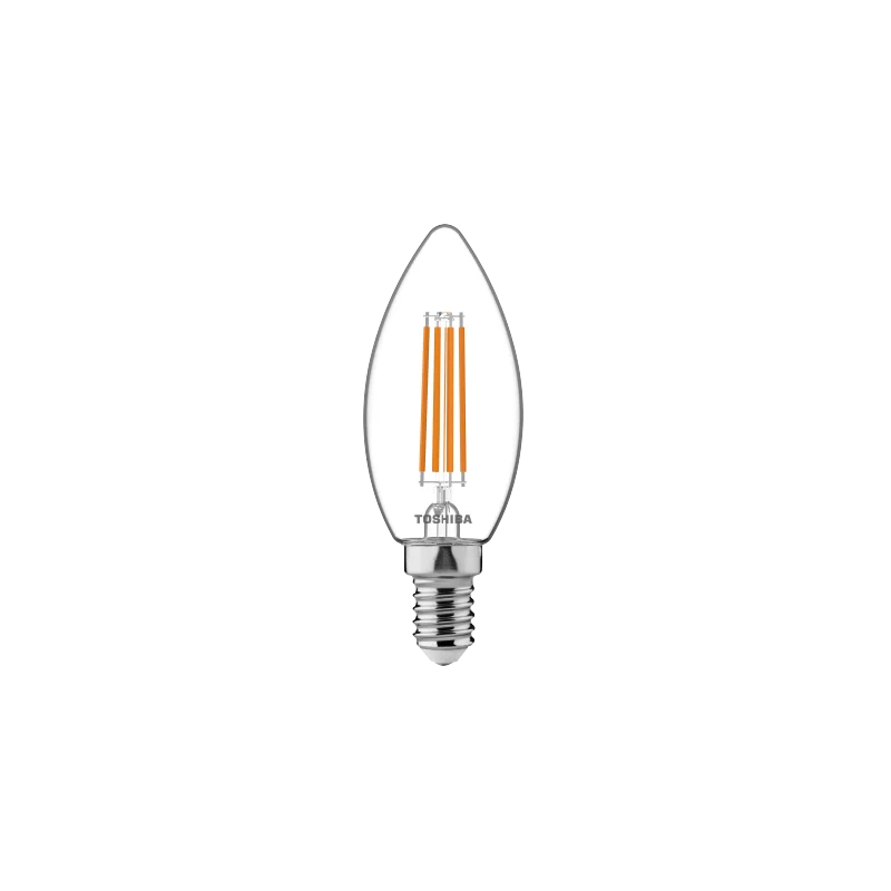 TOSHIBA LED FILAMENT Dekoracyjna C35 E14 4.5W 2700K świeczka