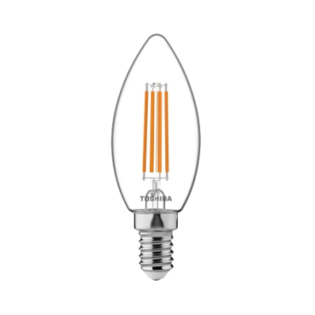 TOSHIBA LED FILAMENT Dekoracyjna C35 E14 4.5W 2700K świeczka