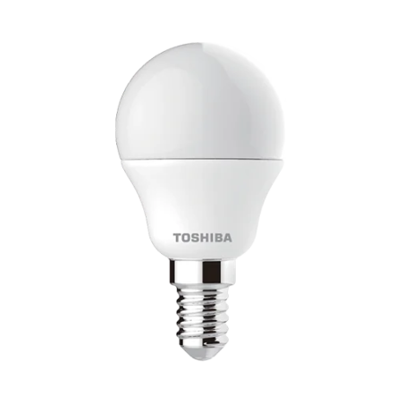 TOSHIBA LED N_STD G45 E14 7W = 60W 6500K Kulka