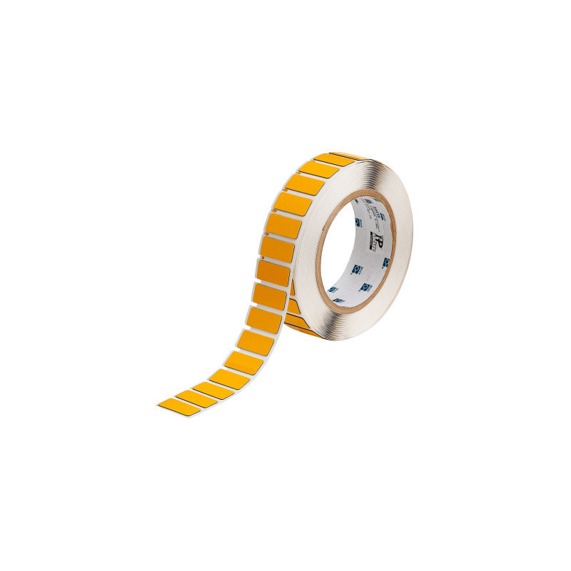 THTEP-07-7593-YL Etykiety żółte 35 x 18 mm (1250szt)