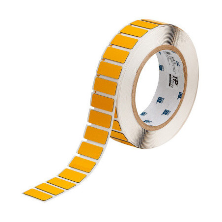THTEP-07-7593-YL Etykiety żółte 35 x 18 mm (1250szt)