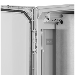 Szafka rozdzielcza 210x280x130 IP65 z płytą metalową INDUSTRIAL SR4 2760-00